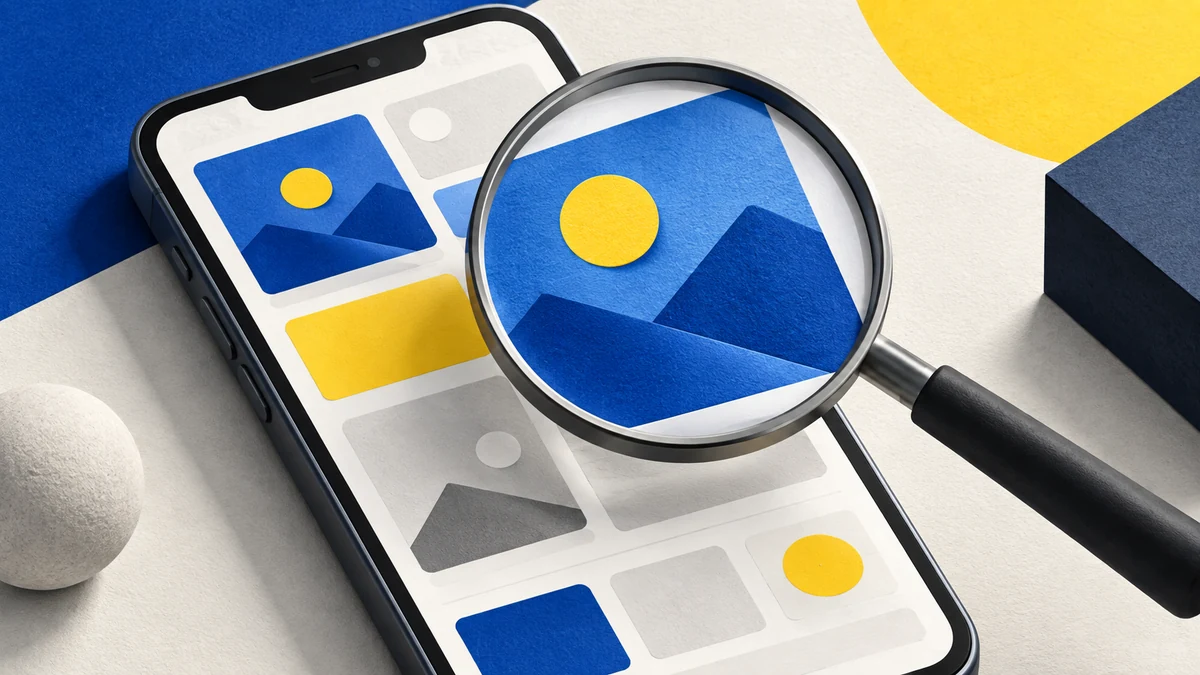 Miniatures YouTube lisibles sur mobile : la méthode avant l’IA : illustration conceptuelle originale
